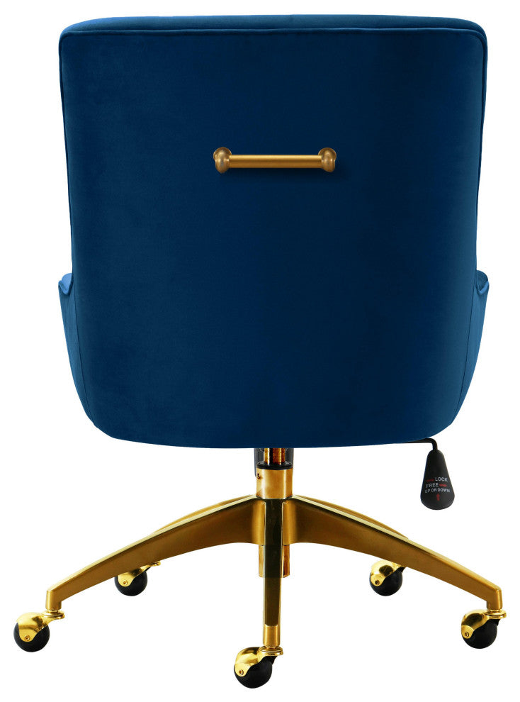 Beatrix Navy Office Swivel Chair - Navy