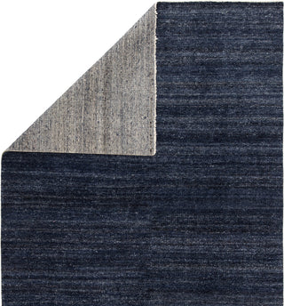 Jaipur Living Origin Knotted Solid Area Rug, Dark Blue, 8'6"x11'6"