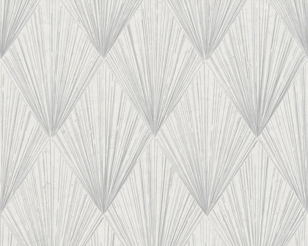 Graphics Textured Wallpaper, Headlights 378641, Gray Metallic White, 1 Roll