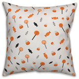 Halloween Candy 20x20 Throw Pillow