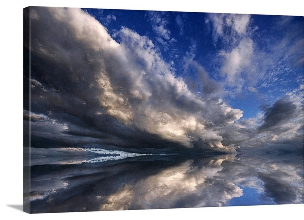"Clouds World" Wrapped Canvas Art Print, 36"x24"x1.5"