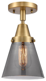 INNOVATIONS LIGHTING 447-1C-BB-G63 Small Cone Flush Mount