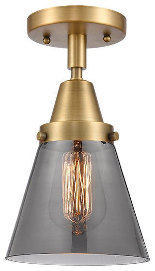 INNOVATIONS LIGHTING 447-1C-BB-G63 Small Cone Flush Mount