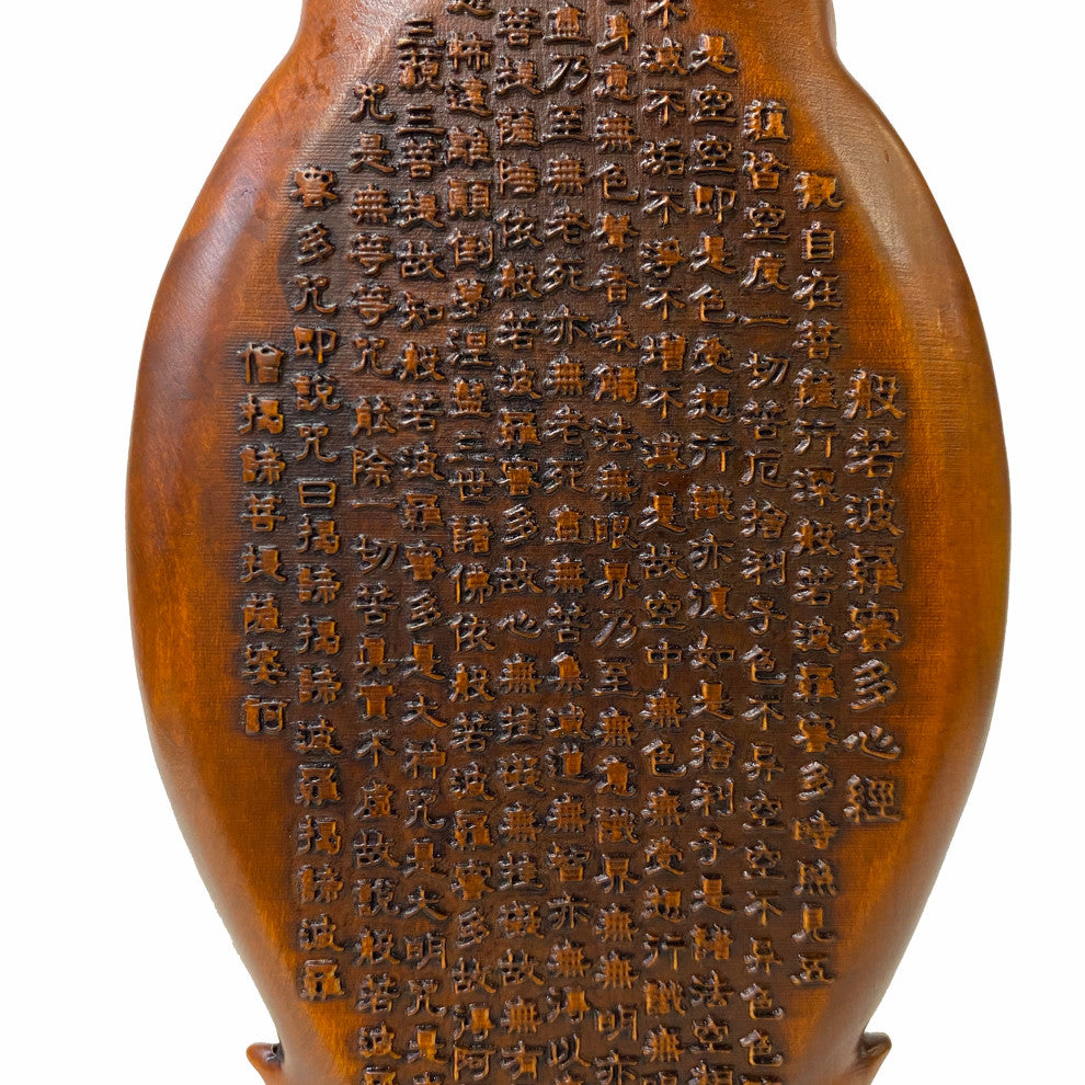 Chinese Brown Guan Yin Tara Bodhisattva Avalokitesvara Wood Statue Hws1741