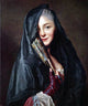 Alexander Roslin The Lady With a Fan Wall Decal