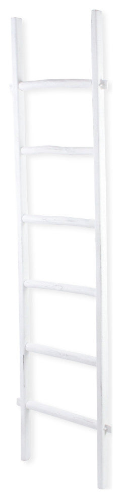 Atwater Rustic White Ladder