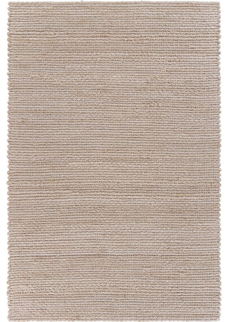 Contemporary Organic Jute Area Rug, Ivory, 9"x12"