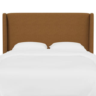 California King Wingback Headboard, Zuma Amber
