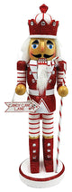 14" Candy Cane King Nutcracker