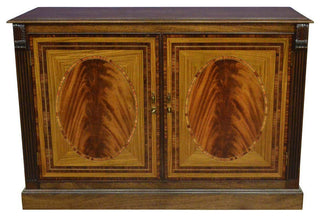Mahogany Georgian Two Door Buffet by Leighton Hall