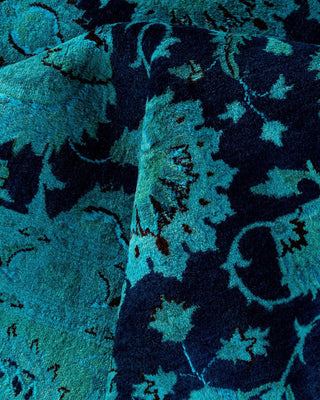 Fine Vibrance, One-of-a-Kind Hand-Knotted Area Rug Purple, 8'3"x10'5"