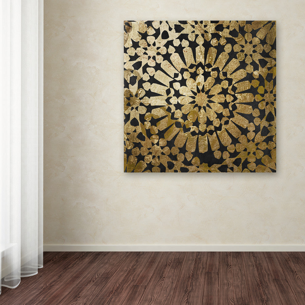 Color Bakery 'Moroccan Gold III' Canvas Art, 24x24