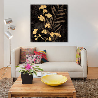 "Noir I" by Erin Lange, Canvas Print, 12"x12"