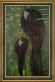 Gustav Klimt Mermaids Framed Premium Canvas Print, 16"x24"