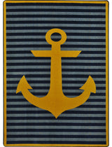 Safe Mooring, Yellow, 3'10"x5'4"