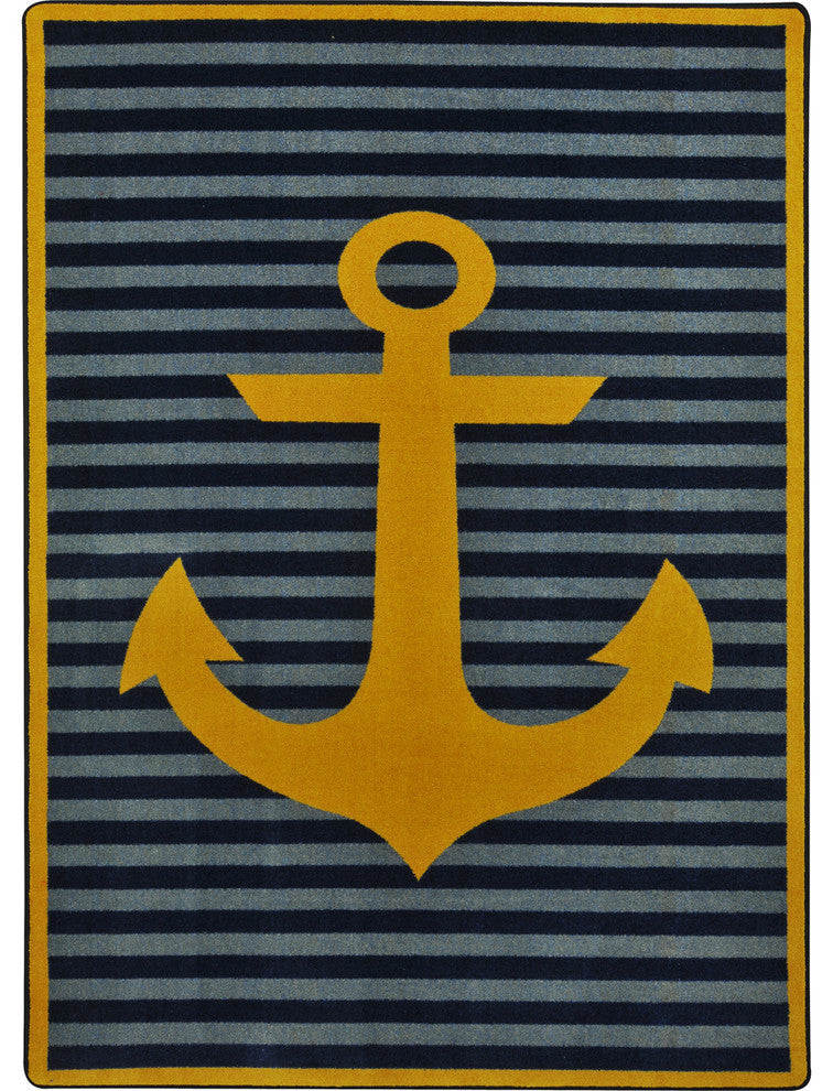 Safe Mooring, Yellow, 3'10"x5'4"