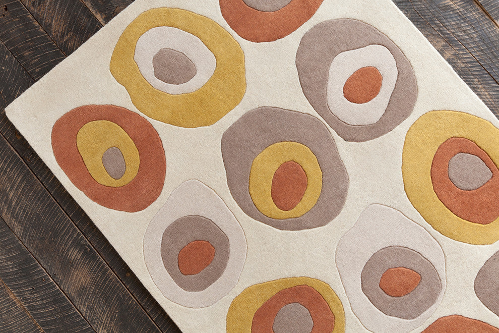 Allie Contemporary Contemporary Area Rug