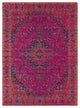 Harput Traditional Garnet, Burnt Orange Area Rug, 2'7"x7'3"