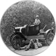 Vintage Car Repair, Car Photography Disc Metal Wall Art, 23"