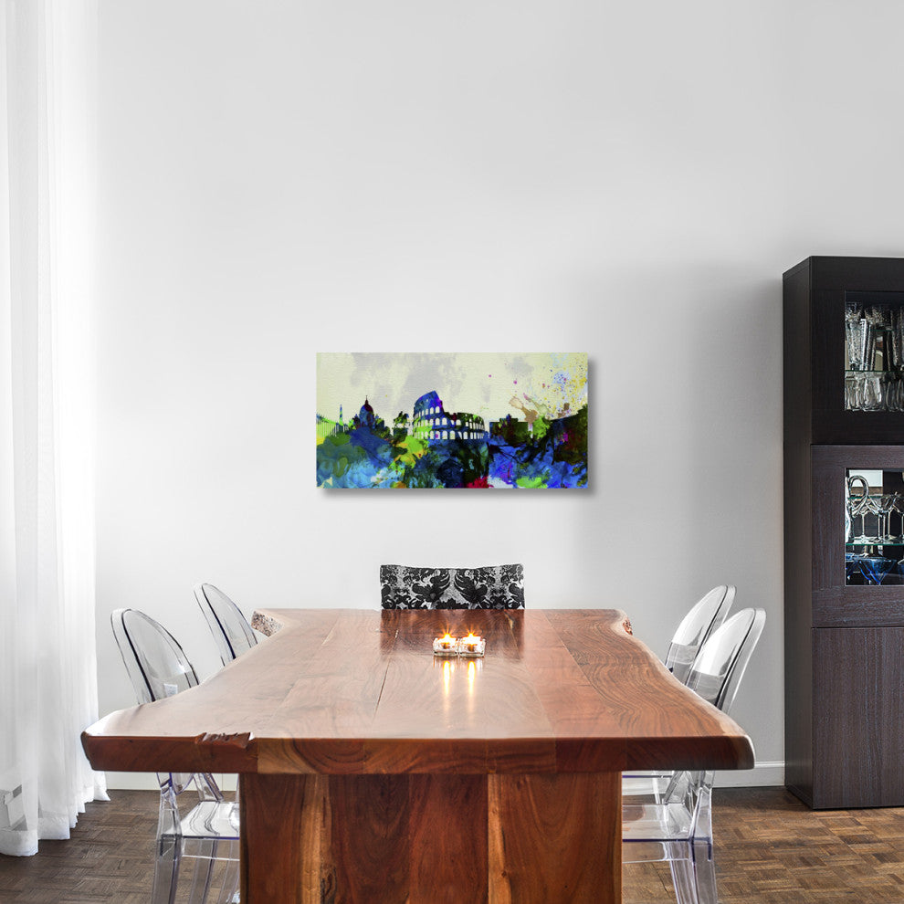 "Rome City Skyline" Fine Art Print