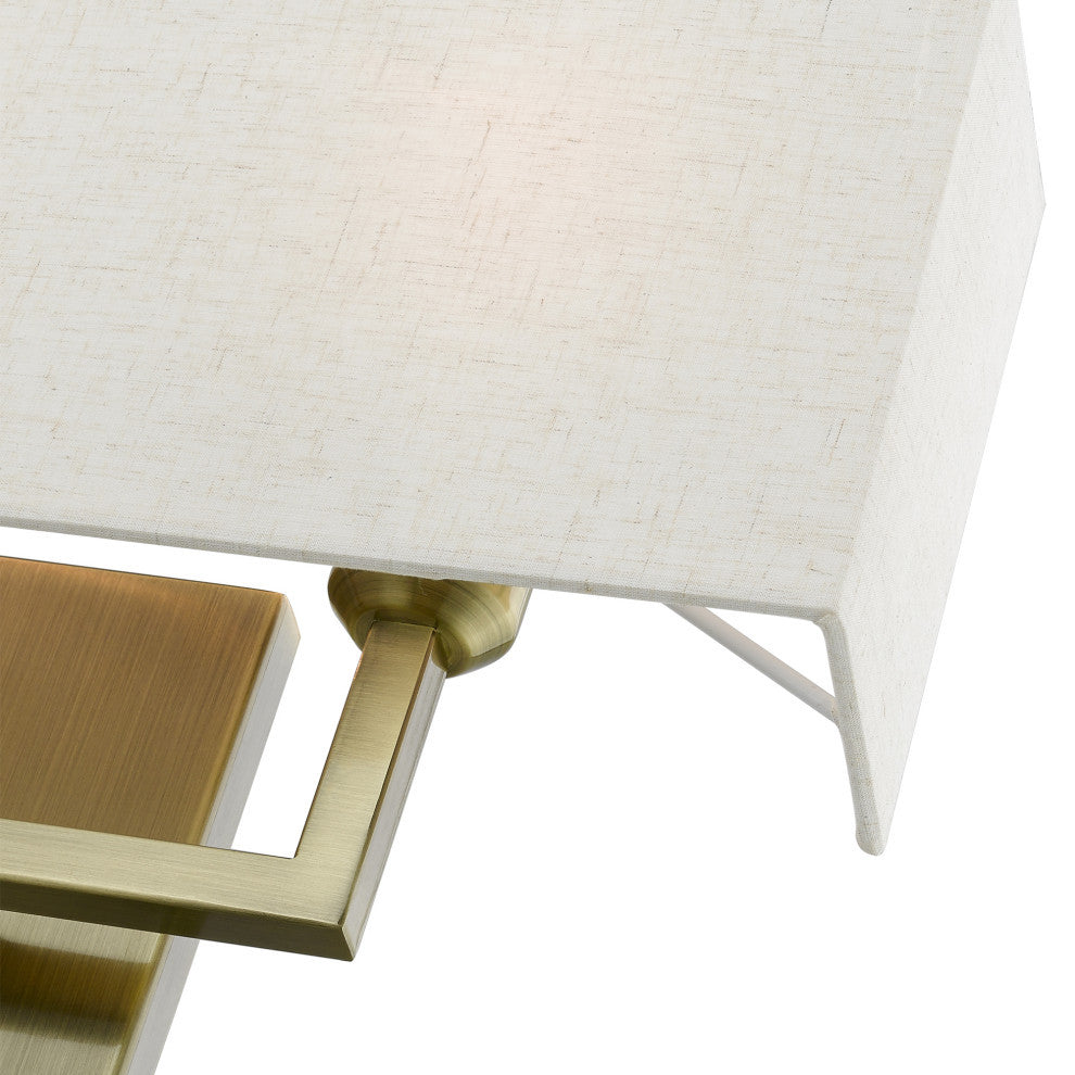 Pierson 2 Light Antique Brass ADA Sconce