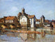 Alfred Sisley The Moret Bridge, 21"x28" Wall Decal