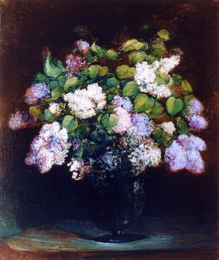 Charles Ethan Porter Lilacs, 20"x25" Wall Decal Print