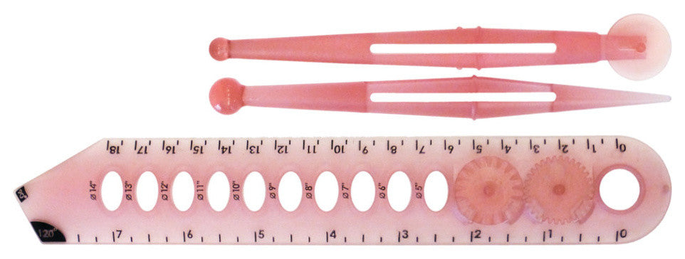 RSVP Pink Pastry Compass