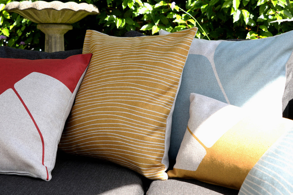 Meraki Renaissance Gold Throw Pillow 19x19, with Polyfill Insert