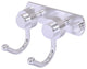 Mercury 2 Position Multi Hook with Smooth Accent, Satin Chrome
