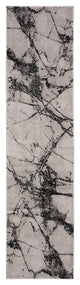 Safavieh Lurex Collection LUR187 Rug, Grey/Black, 2' X 8'