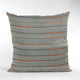 Plutus Blue Lane Stripe Luxury Throw Pillow, 20"x30"