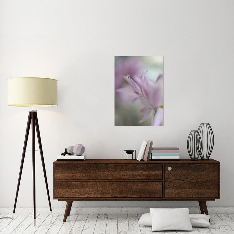 "In Pink Delight" Stretched Canvas Giclee by Heidi Westum, 25x36"
