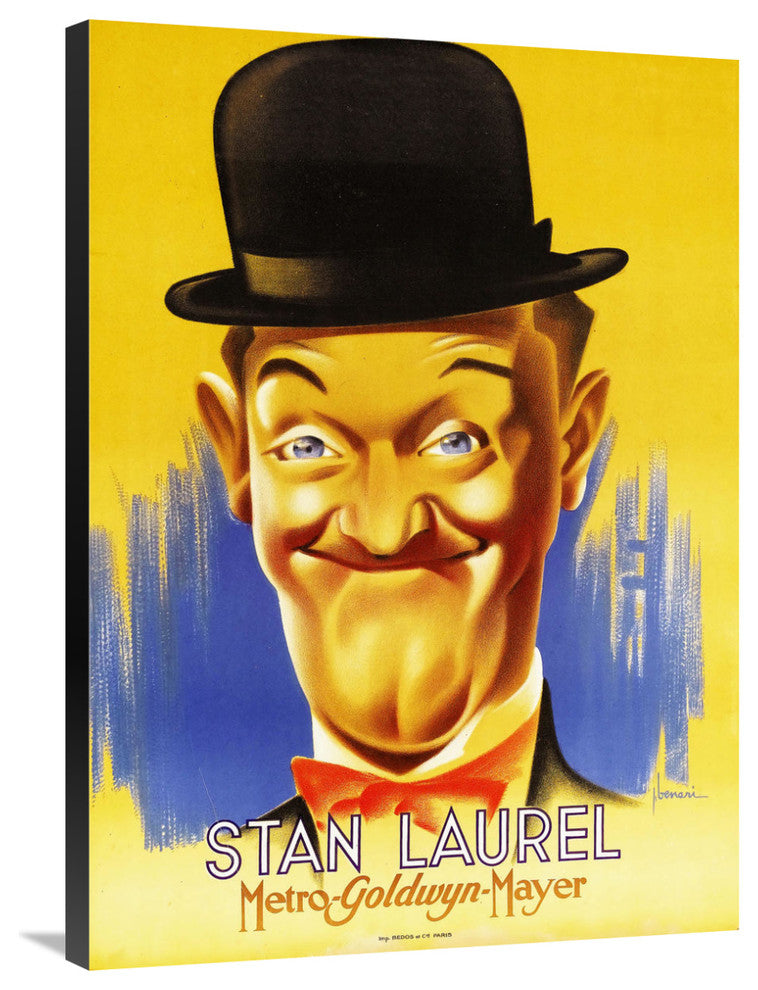 "Laurel & Hardy - Stan Laurel, 1933" Canvas by Hollywood Photo Archive, 26x36"