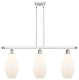 Innovations Cindyrella 3-Light Island Light 516-3I-WPC-G651-7, White and Chrome