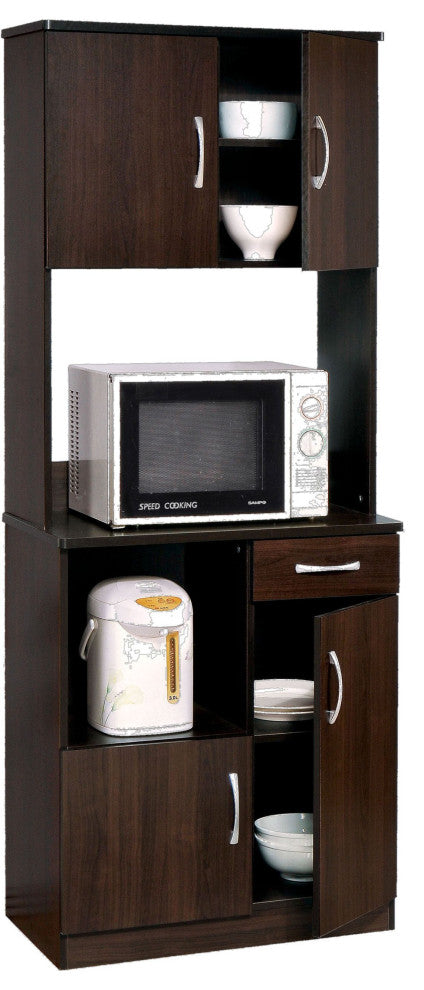 ACME Quintus Kitchen Cabinet, Espresso