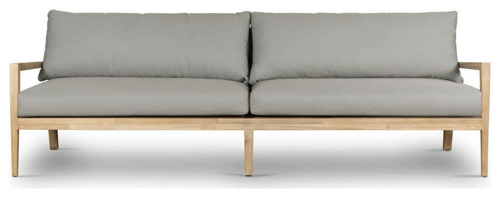 Amaya Outdoor Sofa-94"-Natural Acacia