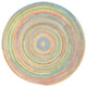 Capel Baby's Breath Light Green 0450_240 Braided Rugs - 8' 6" Round