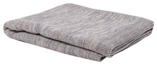 Daniel Throw, Natural Melange, Light Gray Melange