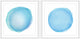 Blue Orbs Diptych, 24x12