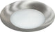 NICOR 6" Flat Albalite Recessed Shower Trim, Nickel