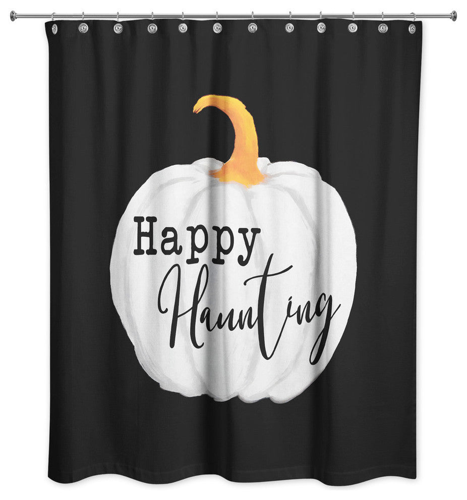 Happy Haunting Shower Curtain