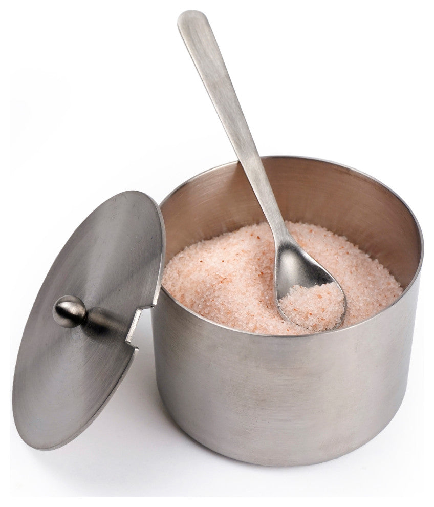 Salt Cellar with Spoon, 4Oz