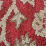 HAND TUFTED WOOL ECO-FRIENDLY AREA RUGS - Runner,Red Gold,Oriental