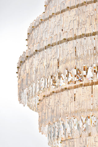 Home Living 36" Chandelier, Satin Gold
