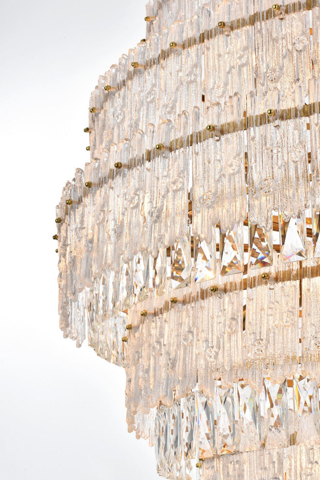 Home Living 36" Chandelier, Satin Gold