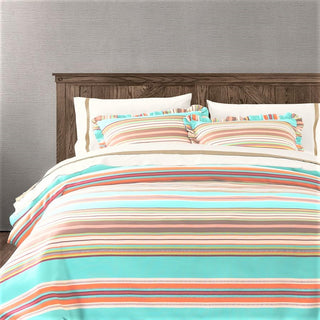 Turquoise Serape Comforter Set, Full