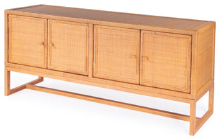 Captiva Rattan 4 Door 76" Sideboard