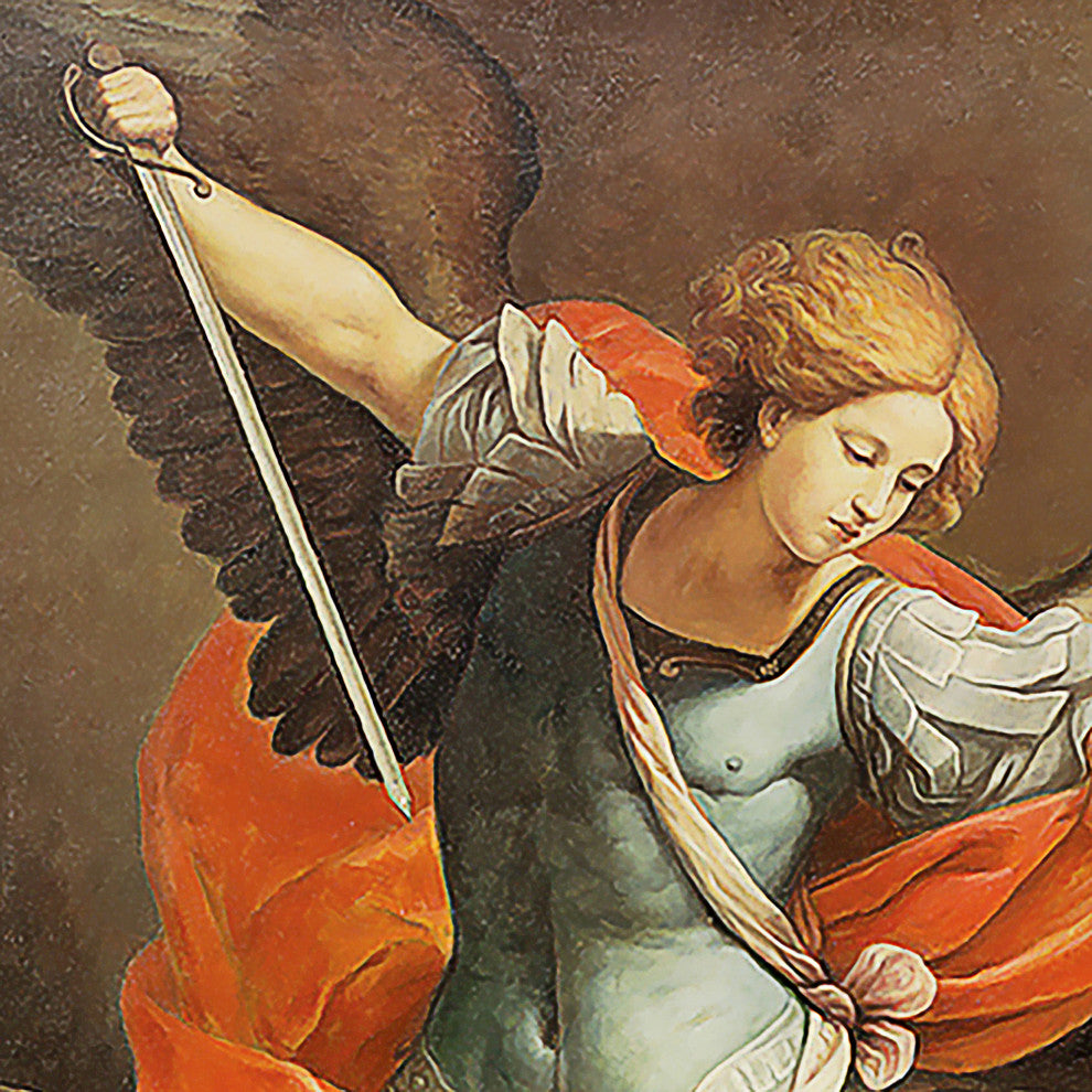 Archangel St. Michael, Canvas Replica Painting: Large