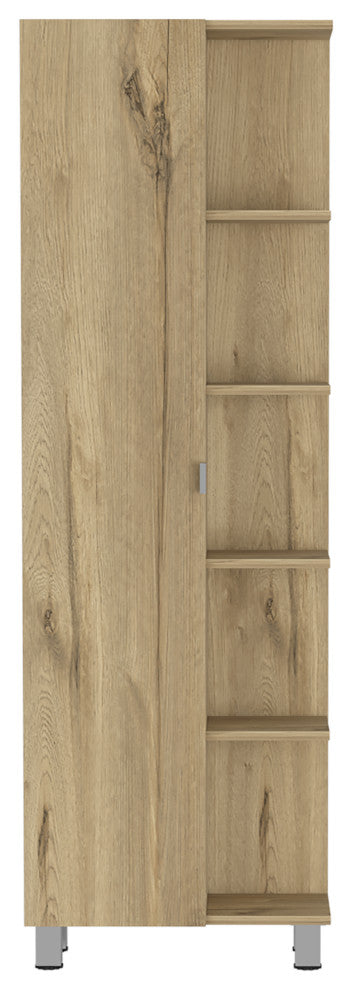 Venus Linen Cabinet, Light Oak